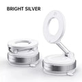 Folding Strong Magnet Magnetic Phone Holder 360° Rotation Desk Car Vacuum Suction Windshield Dashboard Mobile Holder